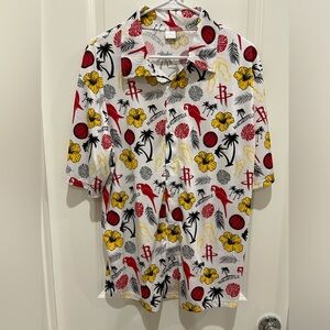 Houston Rockets Margaritaville Button Down